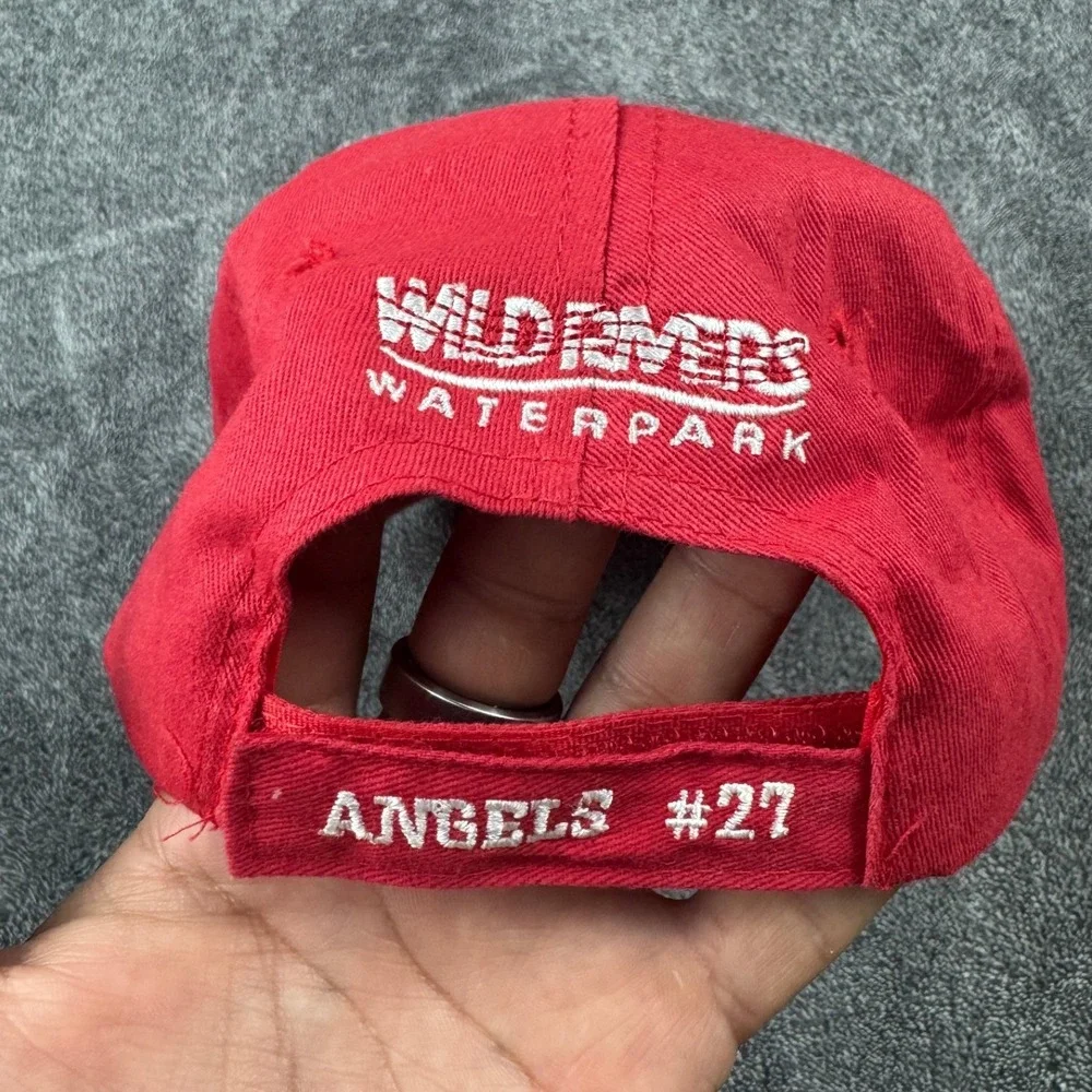 Vintage Vladimir Guerrero‎ Angels Strapback 90s Wild Rivers Waterpark Promo Hat